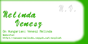 melinda venesz business card